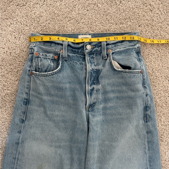 Citizens Of Humanity Light Blue Wide Leg Jeans - Picture 13 of 14